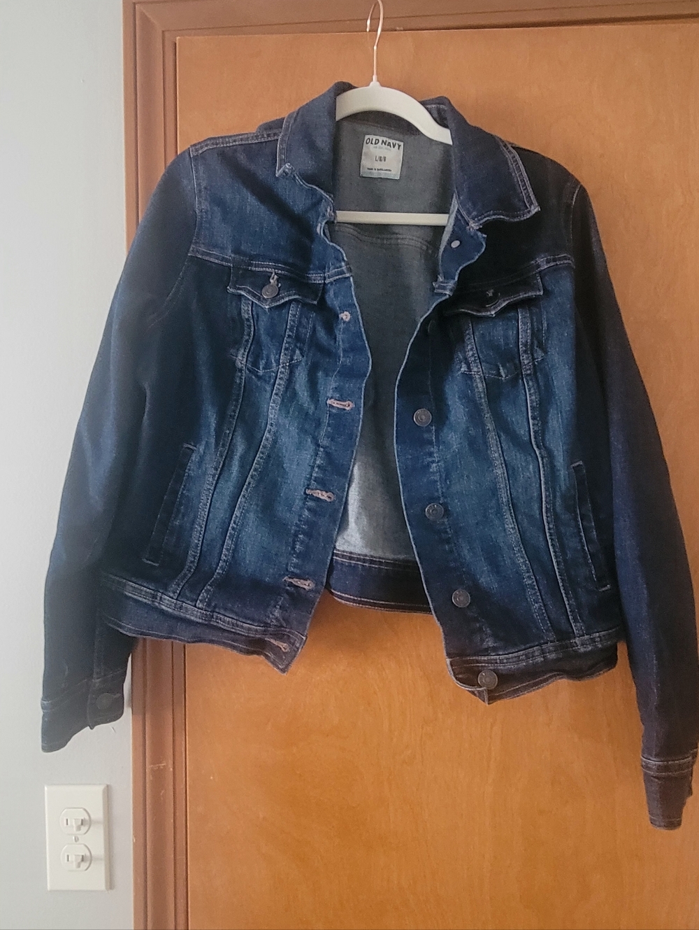 Old Navy Medium Blue Denim Jacket